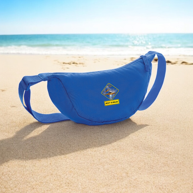 Image front ❀ Sac Banane En Polyester Recyclé ✦ UFO ALERT [🌐 EN] ✨
