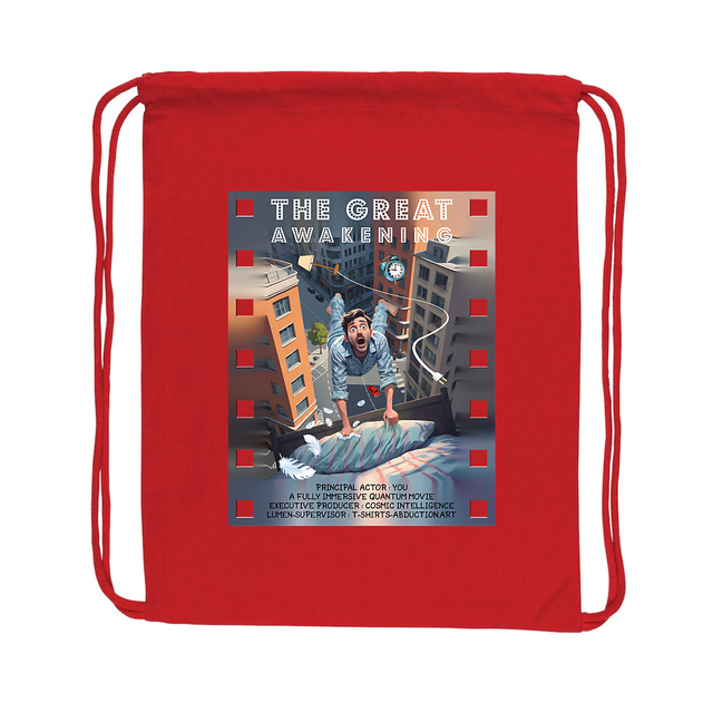 Image back ❀ Sac À Dos À Cordelettes Recyclé ~Premium ✦ THE GREAT AWAKENING [🌐 EN] ✨