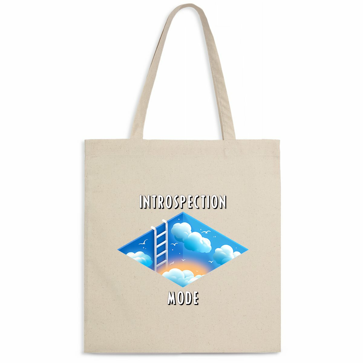Image back ❀ Totebag Léger ~Premium ✦ INTROSPECTION MODE [🌐 INT] ✨