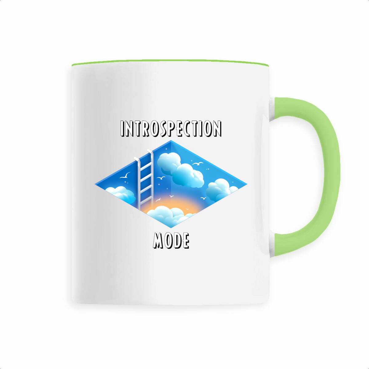 Image back ❀ Mug Céramique Imprimé Sur Chaque Côté ~Premium ✦ INTROSPECTION MODE [🌐 INT] ✨