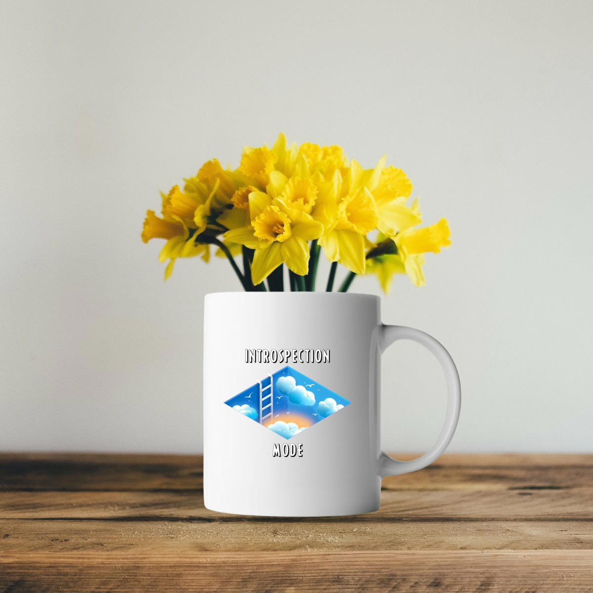 Image front ❀ Mug Céramique Imprimé Sur Chaque Côté ~Premium ✦ INTROSPECTION MODE [🌐 INT] ✨