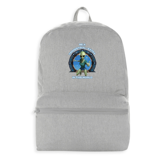 Image front  ❀ Sac à Dos 100% Recyclé ✦ ZETA (ALIEN) [🌐 EN] ✨