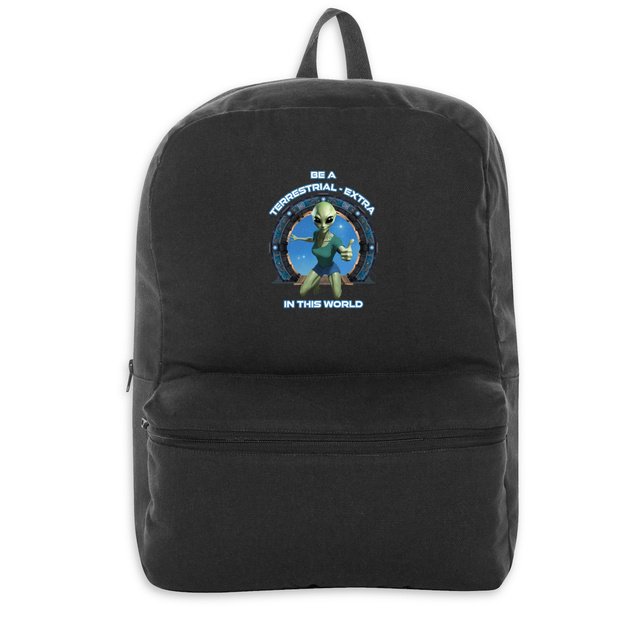 Image back  ❀ Sac à Dos 100% Recyclé ✦ ZETA (ALIEN) [🌐 EN] ✨