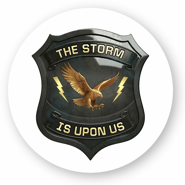 Image du produit ❀ Autocollant Rond / Sticker ~Premium ✦ THE STORM IS UPON US [🌐 EN] ✨