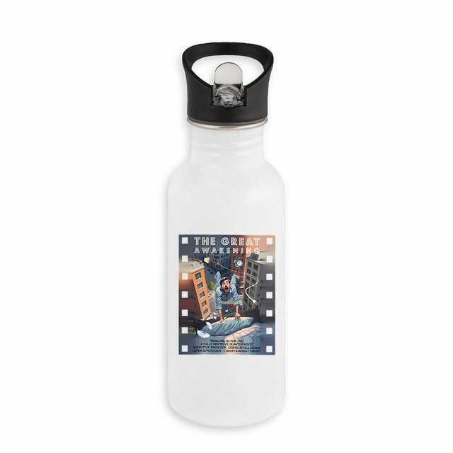 Image back Bouteille Inox ~Premium+ ✦ THE GREAT AWAKENING [🌐 EN] ✨