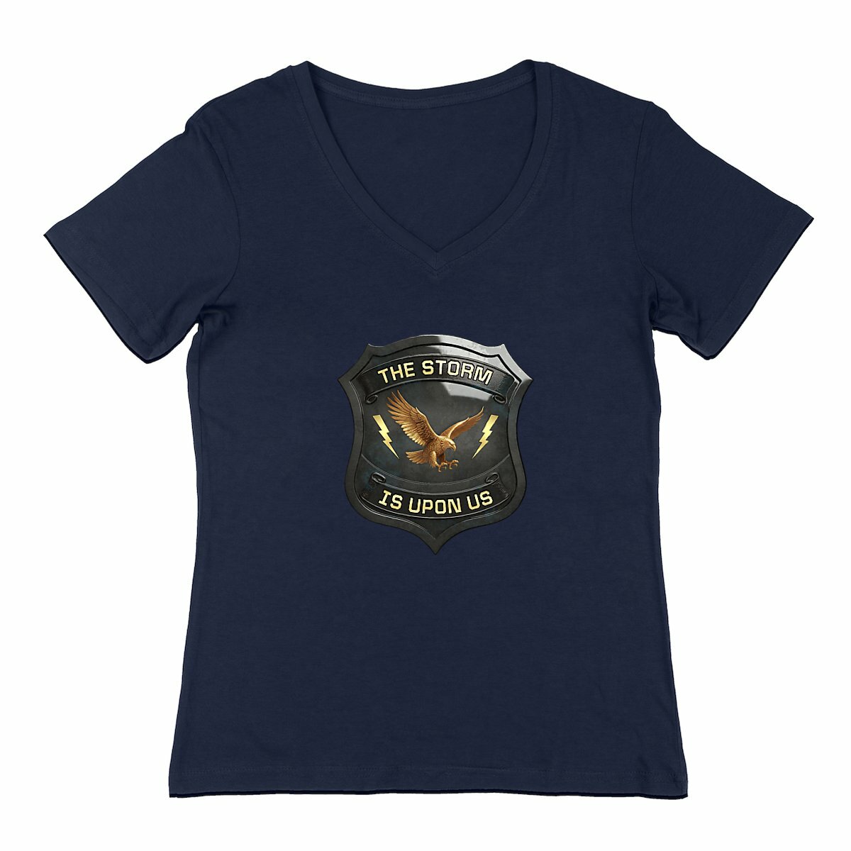 Image back ❀ T-Shirt Léger Femme Col V ~Change ✦ THE STORM IS UPON US [🌐 EN] ✨