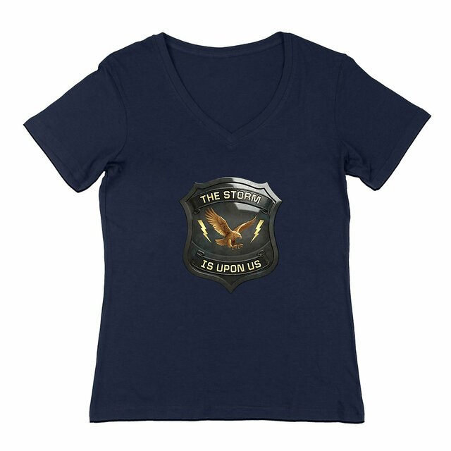 Image back ❀ T-Shirt Léger Femme Col V ~Change ✦ THE STORM IS UPON US [🌐 EN] ✨