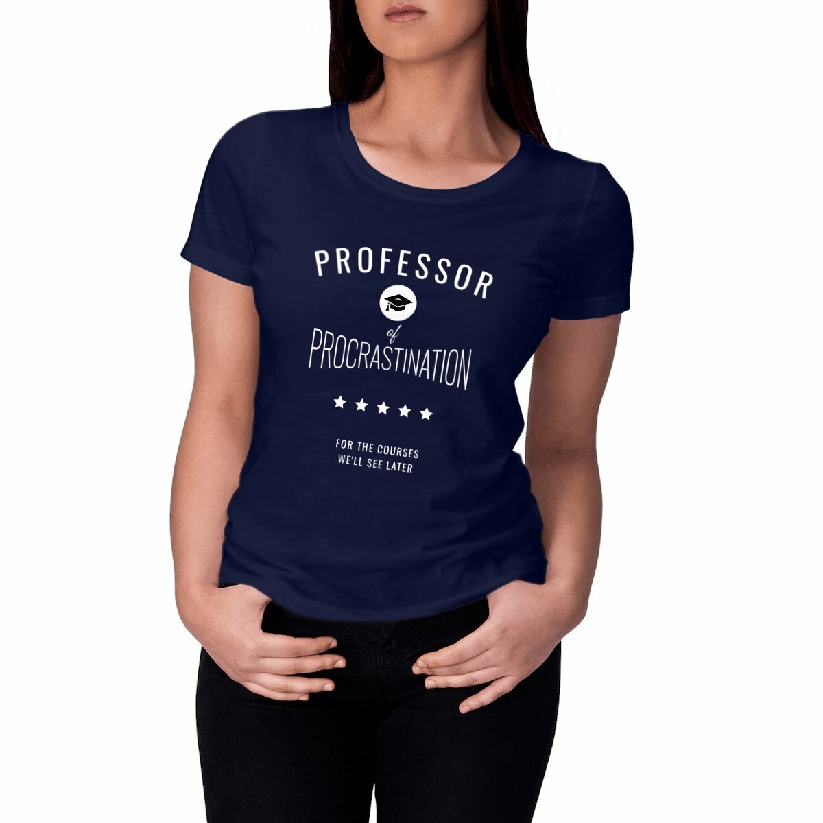 Image front ❀ T-Shirt Léger Classique Femme ~Change ✦ PROCRASTINATION [🌐 EN] ✨