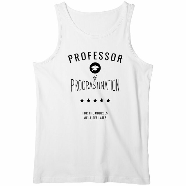 Image back ❀ Débardeur Léger Homme ~Change ✦ PROCRASTINATION [🌐 EN] ✨