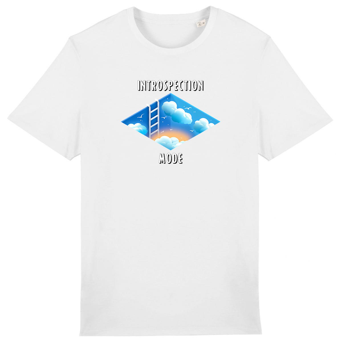 Image back ❀ T-Shirt Mi-Épais Unisexe ~Premium+ ✦ INTROSPECTION MODE [🌐 INT] ✨