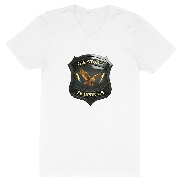 Image back ❀ T-Shirt Léger Homme Col V ~Change ✦ THE STORM IS UPON US [🌐 EN] ✨