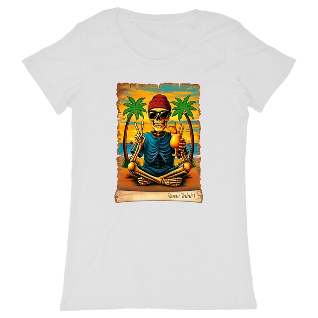 Image back ❀ T-Shirt Léger Classique Femme ~Change ✦ VIVEMENT VENDREDI ! [🌐 FR] ✨