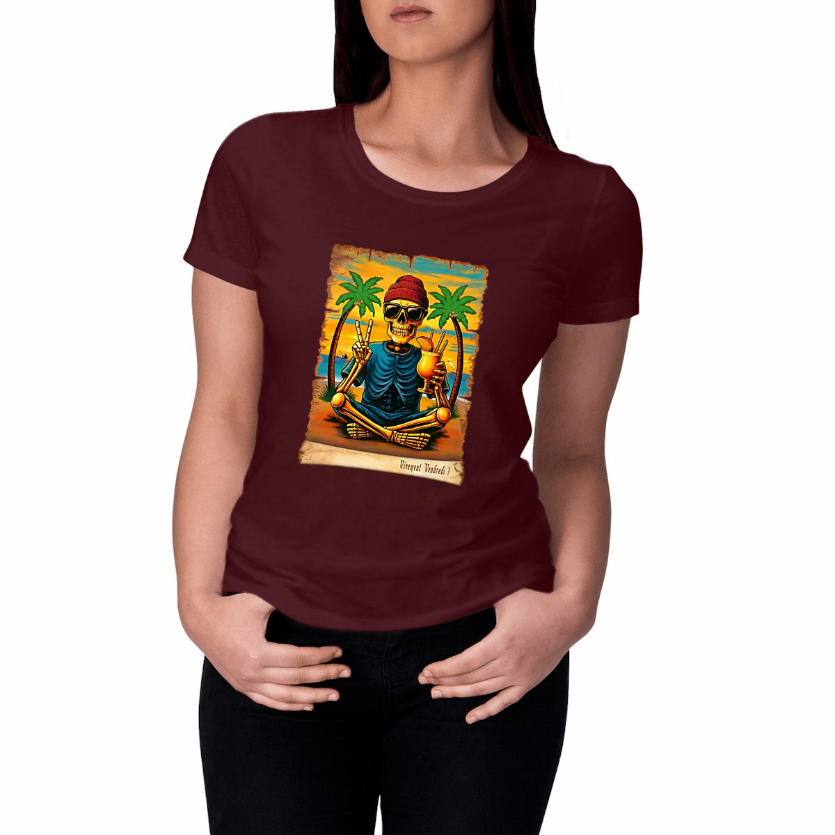 Image front ❀ T-Shirt Léger Classique Femme ~Change ✦ VIVEMENT VENDREDI ! [🌐 FR] ✨