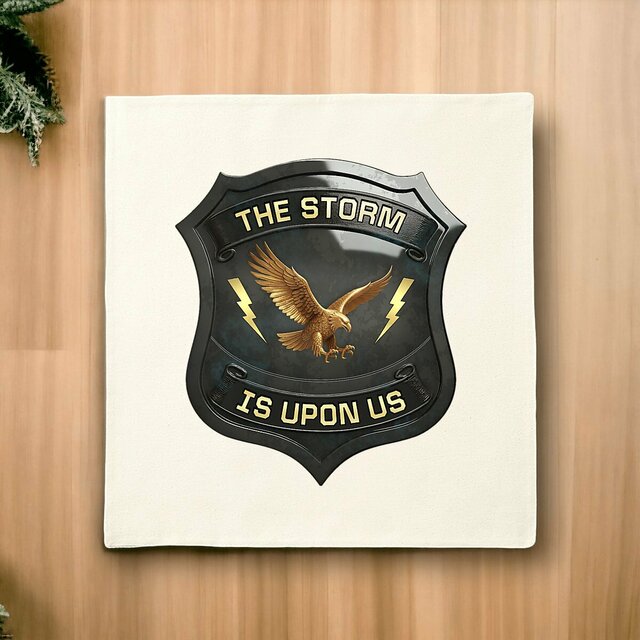 Image front ❀ Housse de coussin ~Premium+ ✦ THE STORM IS UPON US [🌐 EN] ✨