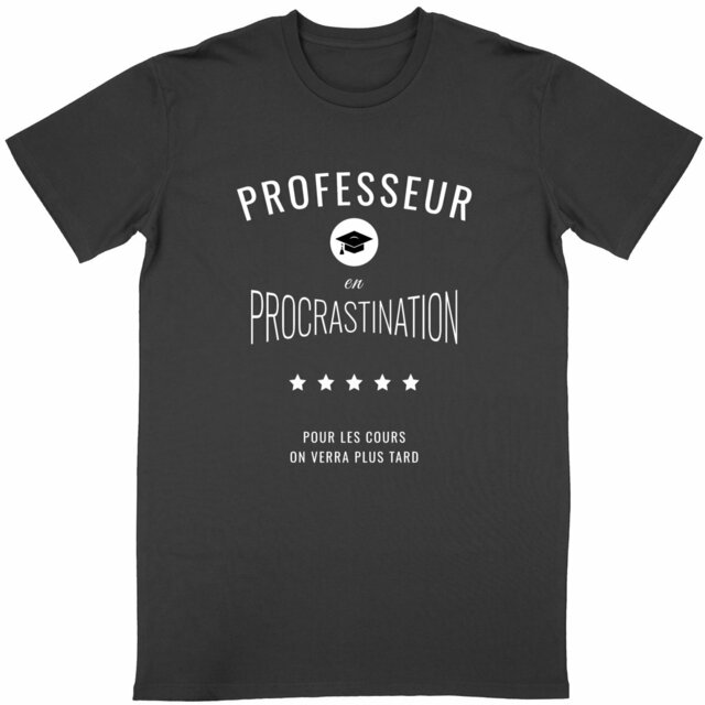 Image back ❀ T-Shirt Léger Classique Unisexe ~Change ✦ PROCRASTINATION [🌐 FR] ✨