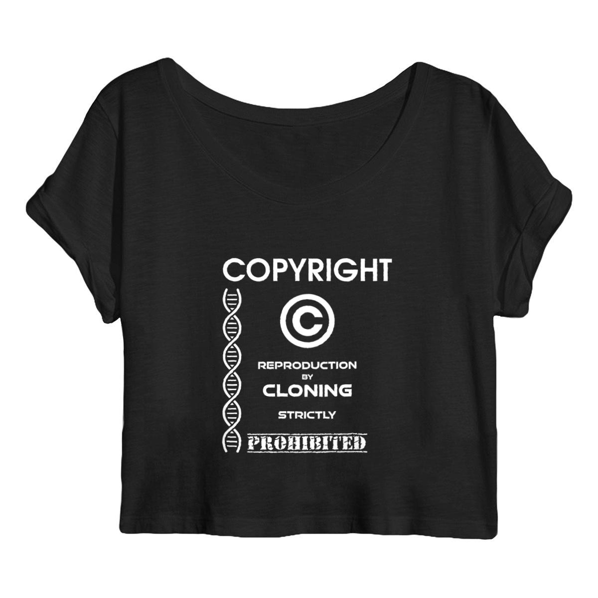 Image back ❀ Crop Top Léger Femme ~Premium+ ✦ THE ANTI-CLONE [🌐 EN] ✨