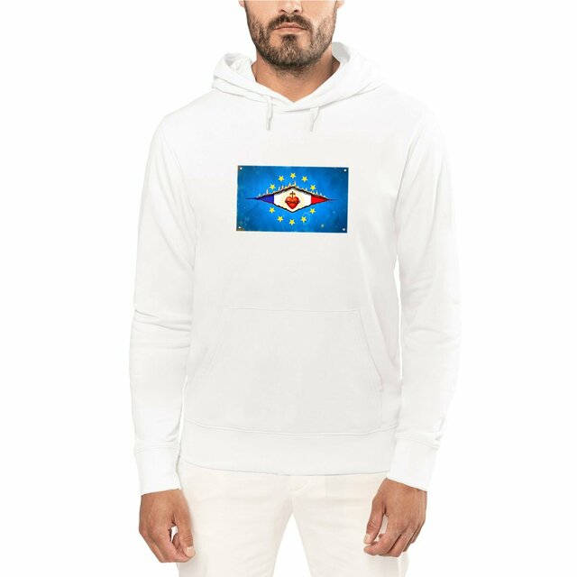 Image front ❀ Sweat-Shirt Standard à Capuche Unisexe ~Premium ✧ DÉCHIRURE FRANCE/EUROPE [🌐 FR] ✨