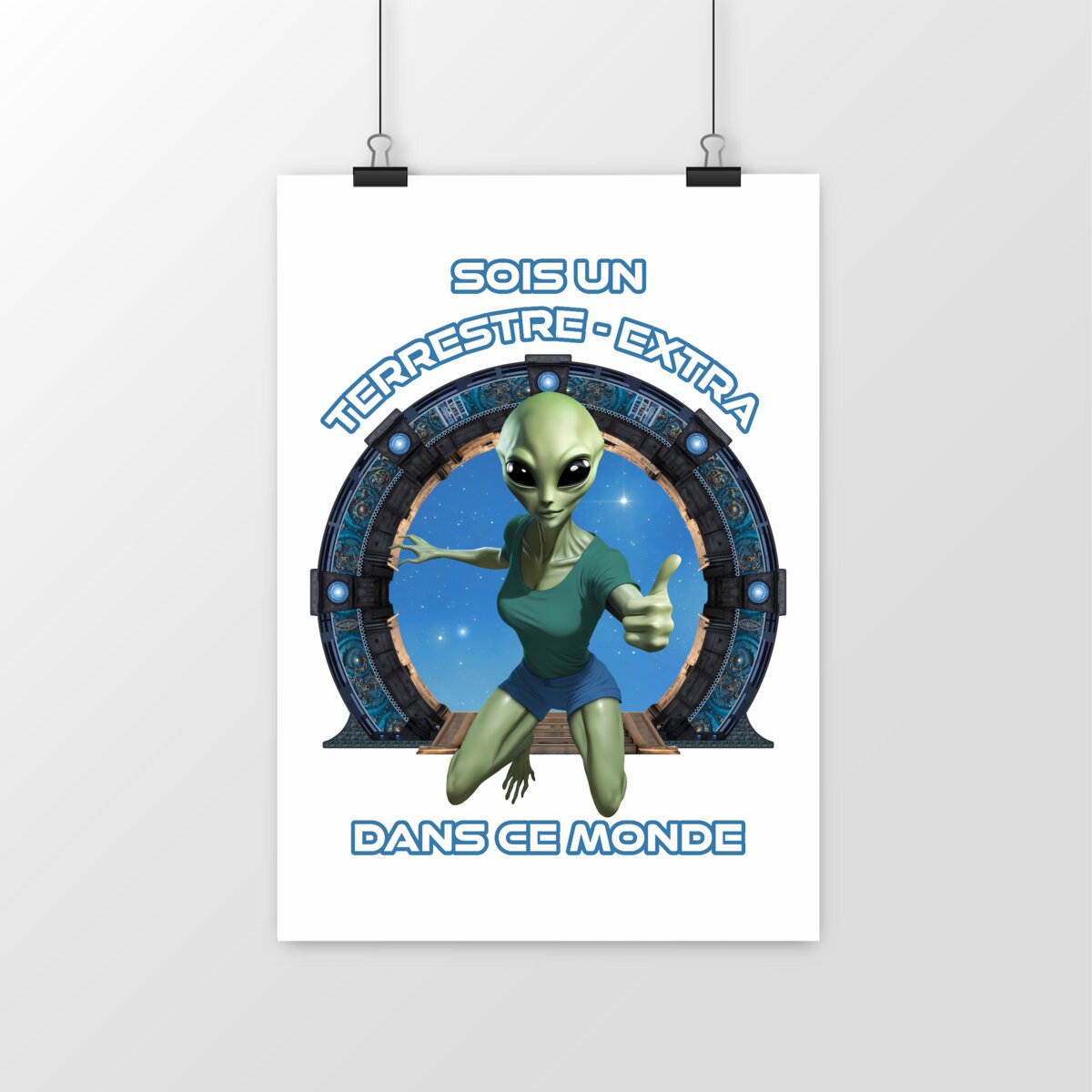 Image front ❀ Poster Vertical ~Premium ✦ ZETA (EXTRA-TERRESTRE) [🌐 FR] ✨