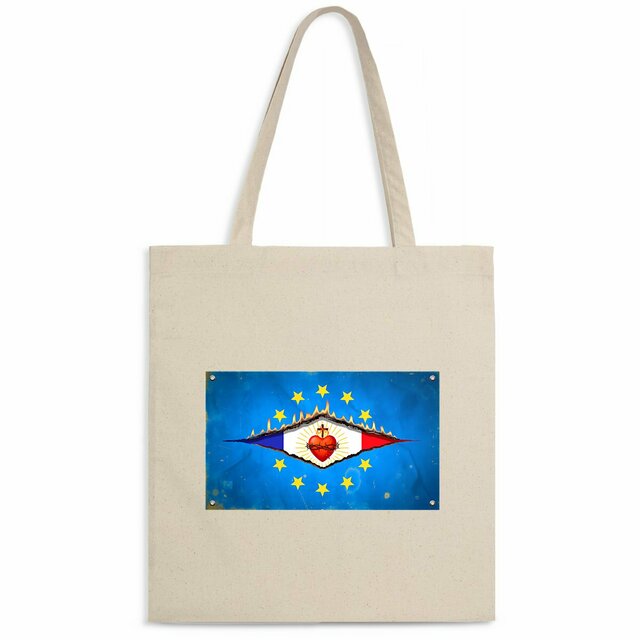 Image back ❀ Totebag Léger ~Premium ✧ DÉCHIRURE FRANCE/EUROPE [🌐 FR] ✨