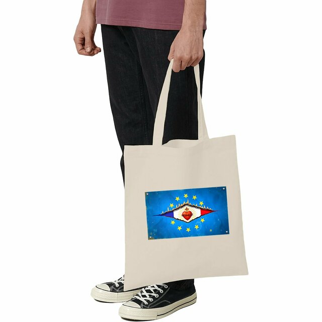 Image front ❀ Totebag Léger ~Premium ✧ DÉCHIRURE FRANCE/EUROPE [🌐 FR] ✨