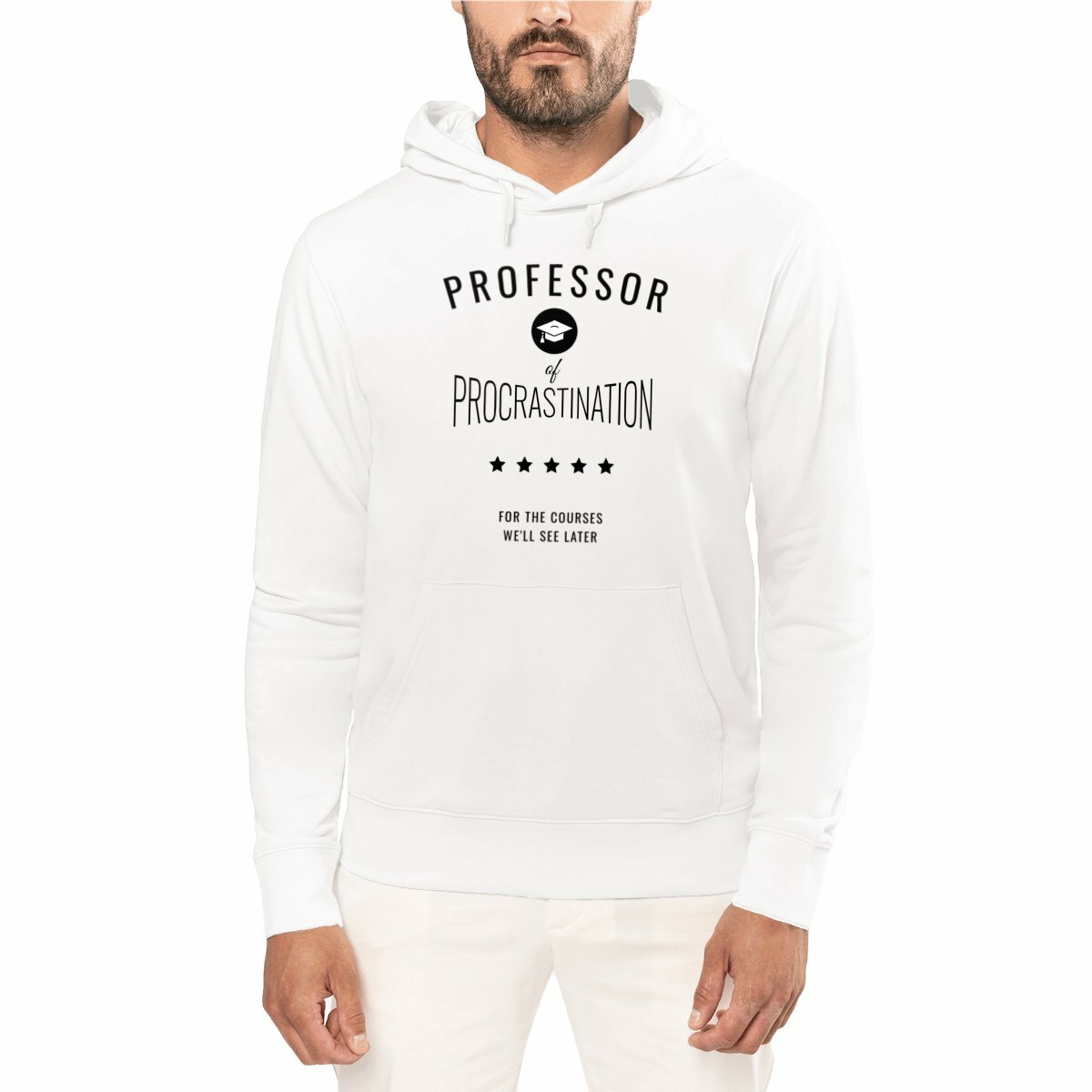 Image front ❀ Sweat-Shirt Standard à Capuche Unisexe ~Premium ✦ PROCRASTINATION [🌐 EN] ✨