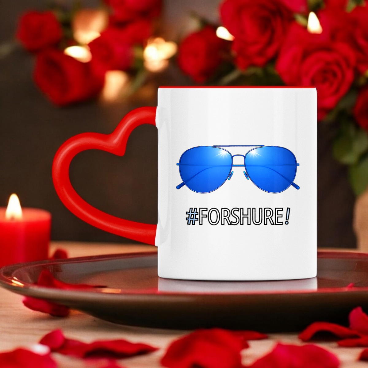 Image front ❀ Mug Céramique Avec Ance En Forme De Cœur Imprimé Sur Chaque Côté ~Premium ✧ DAVOS 2026 PARODY [🌐 FR] ✨