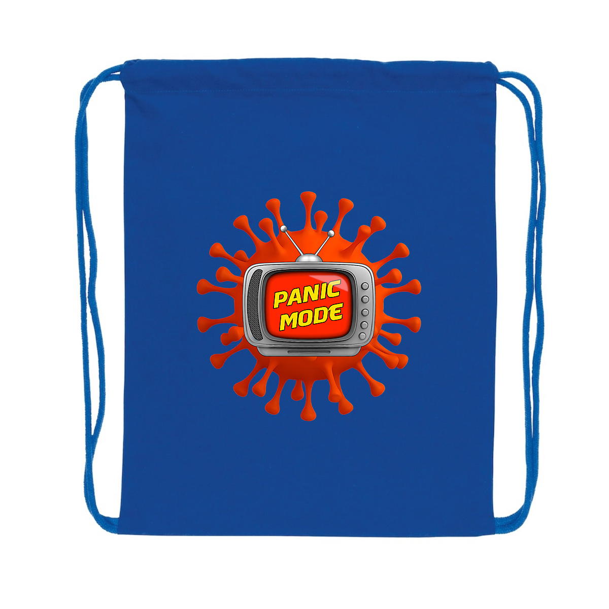 Image back ❀ Sac À Dos À Cordelettes Recyclé ~Premium ✦ PANIC MODE [🌐 FR] ✨