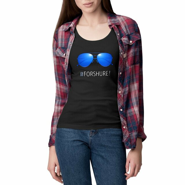 Image front ❀ Débardeur Mi-Léger Femme Cintré ~Premium ✧ DAVOS 2026 PARODY [🌐 FR] ✨