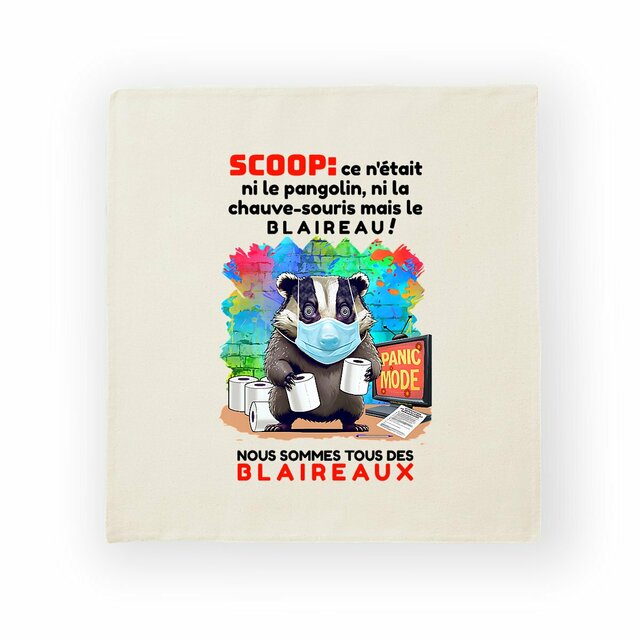 Image front ❀ Housse de coussin ~Premium+ ✦ PANIC MODE [🌐 FR] ✨