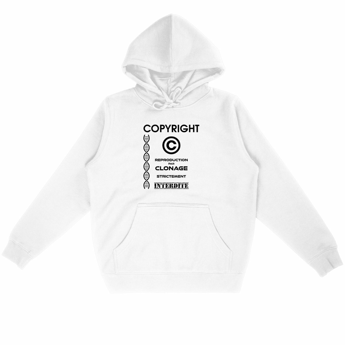 Image back ❀ Sweat-Shirt Standard à Capuche Unisexe ~Premium ✦ L'ANTI-CLONE [🌐 FR] ✨