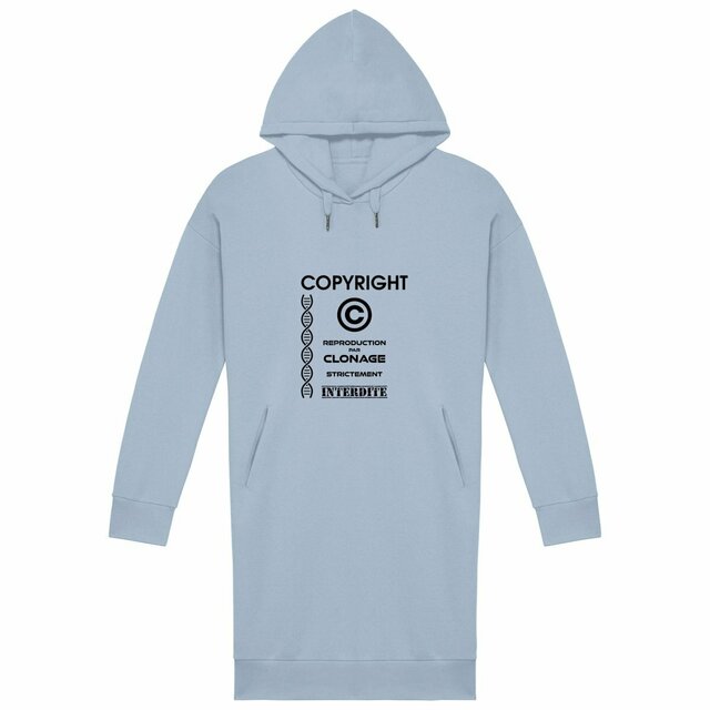 Image back ❀ Robe Sweat Lourde à Capuche Femme ~Premium+ ✦ L'ANTI-CLONE [🌐 FR] ✨