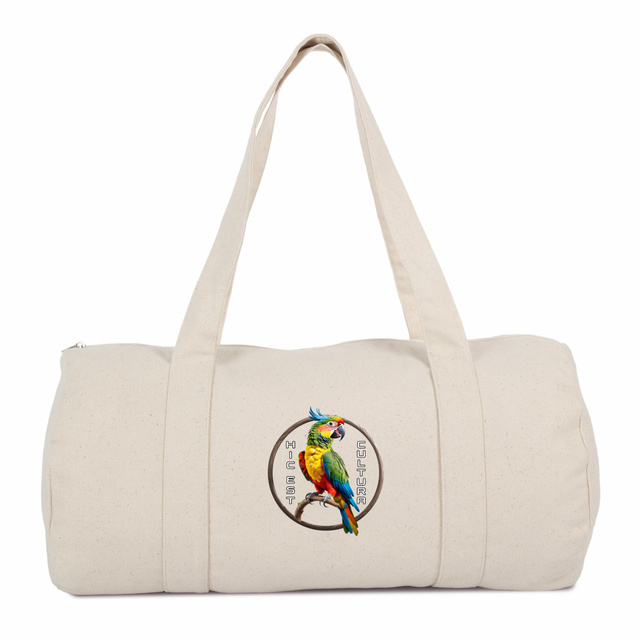 Image back ❀ Sac Polochon ✦ PERROQUET [🌐 LAT] ✨