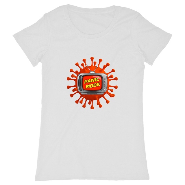 Image back ❀ T-Shirt Léger Classique Femme ~Change ✦ PANIC MODE [🌐 FR] ✨