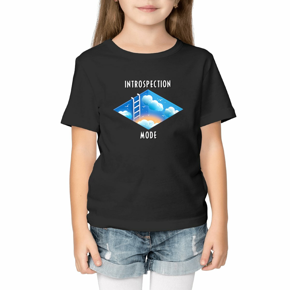 Image front ❀ T-Shirt Léger Unisexe Enfant ~Change ✦ INTROSPECTION MODE [🌐 INT] ✨