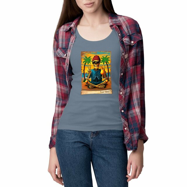 Image front ❀ Débardeur Mi-Léger Femme Cintré ~Premium ✦ VIVEMENT VENDREDI ! [🌐 FR] ✨