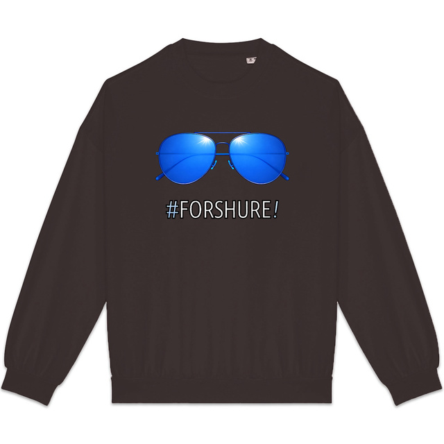 Image back ❀ Sweat-Shirt Standard Oversize Unisexe Made in Portugal ~Premium+ ✧ DAVOS 2026 PARODY [🌐 FR] ✨