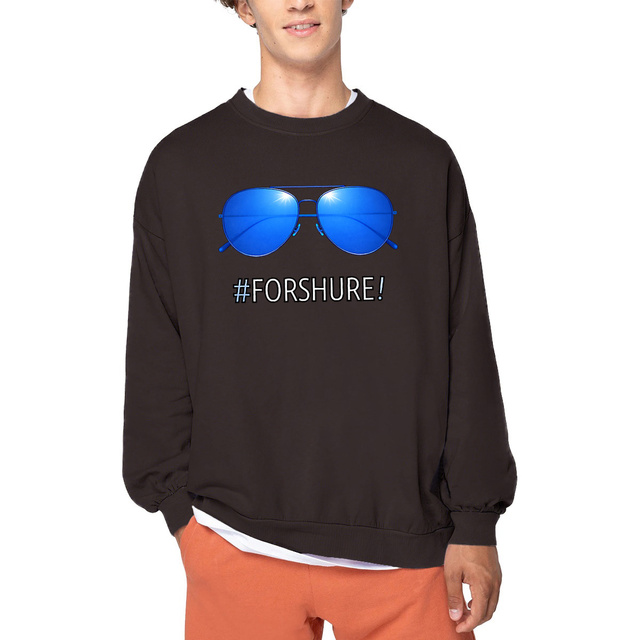 Image front ❀ Sweat-Shirt Standard Oversize Unisexe Made in Portugal ~Premium+ ✧ DAVOS 2026 PARODY [🌐 FR] ✨