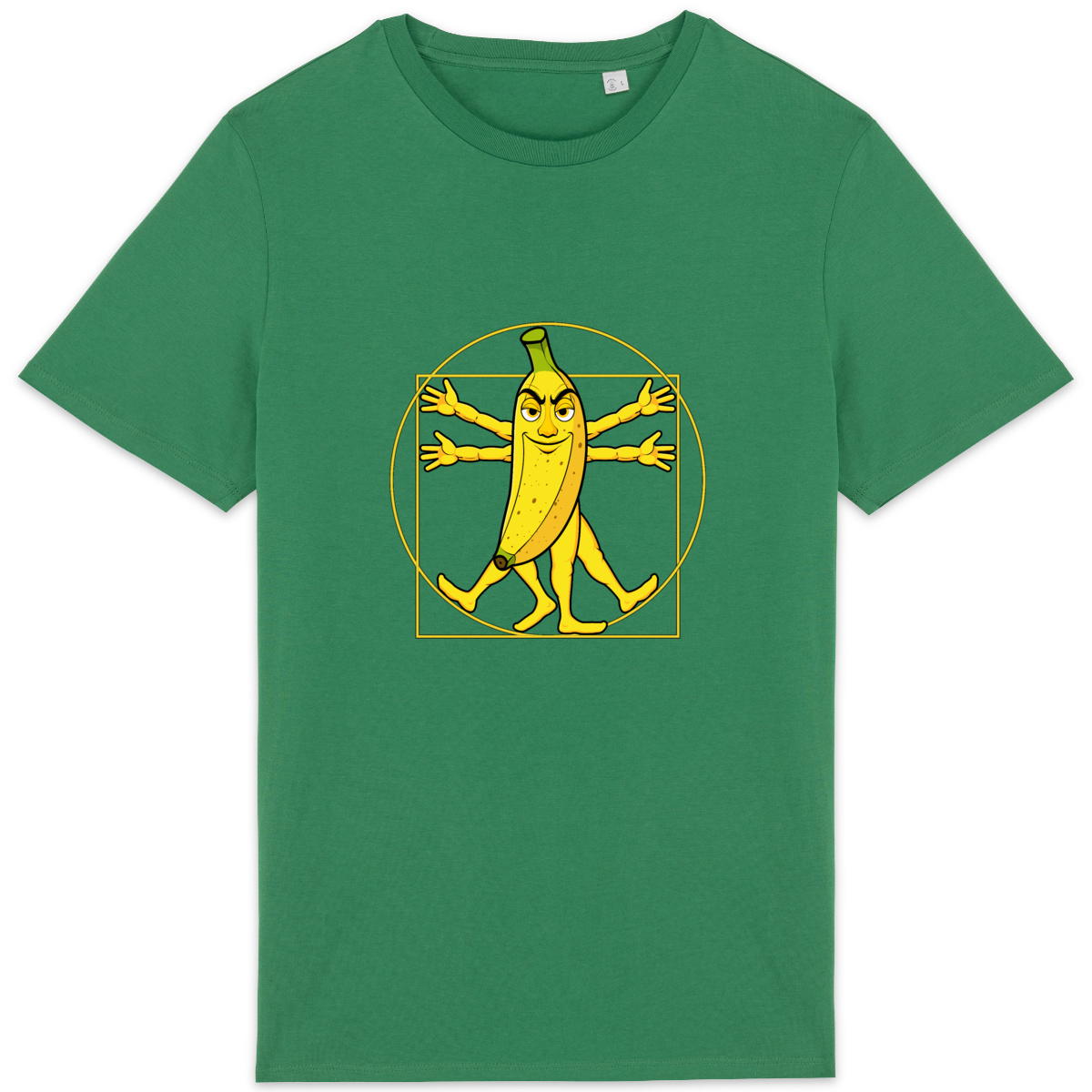 Image back ❀ T-Shirt Mi-Léger Unisexe ~Premium ✦ LA BANANE DE VITRUVE [🌐 FR] ✨