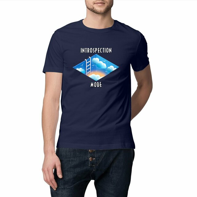 Image front ❀ T-Shirt Léger Classique Unisexe ~Change ✦ INTROSPECTION MODE [🌐 INT] ✨