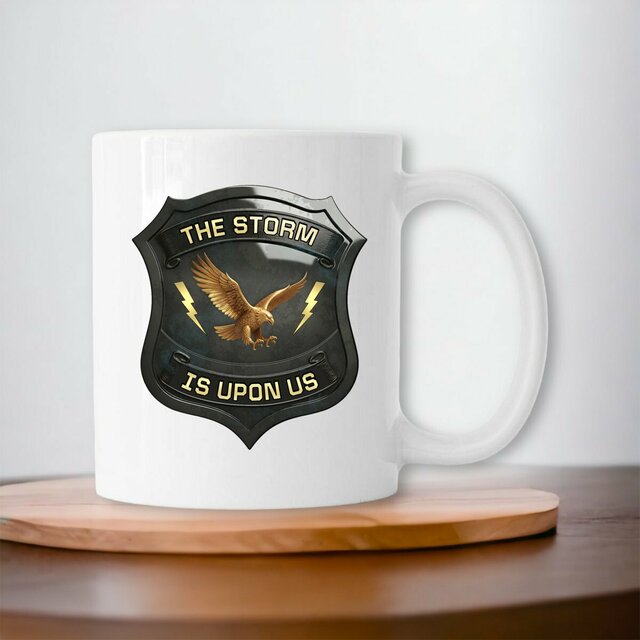 Image front ❀ Mug Céramique Imprimé Sur Chaque Côté ~Premium ✦ THE STORM IS UPON US [🌐 EN] ✨