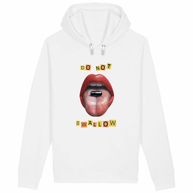 Image back ❀ Sweat-Shirt Standard à Capuche Unisexe Poches Latérales ~Premium+ ✦ BLACK PILL - NE PAS AVALER [🌐 EN] ✨
