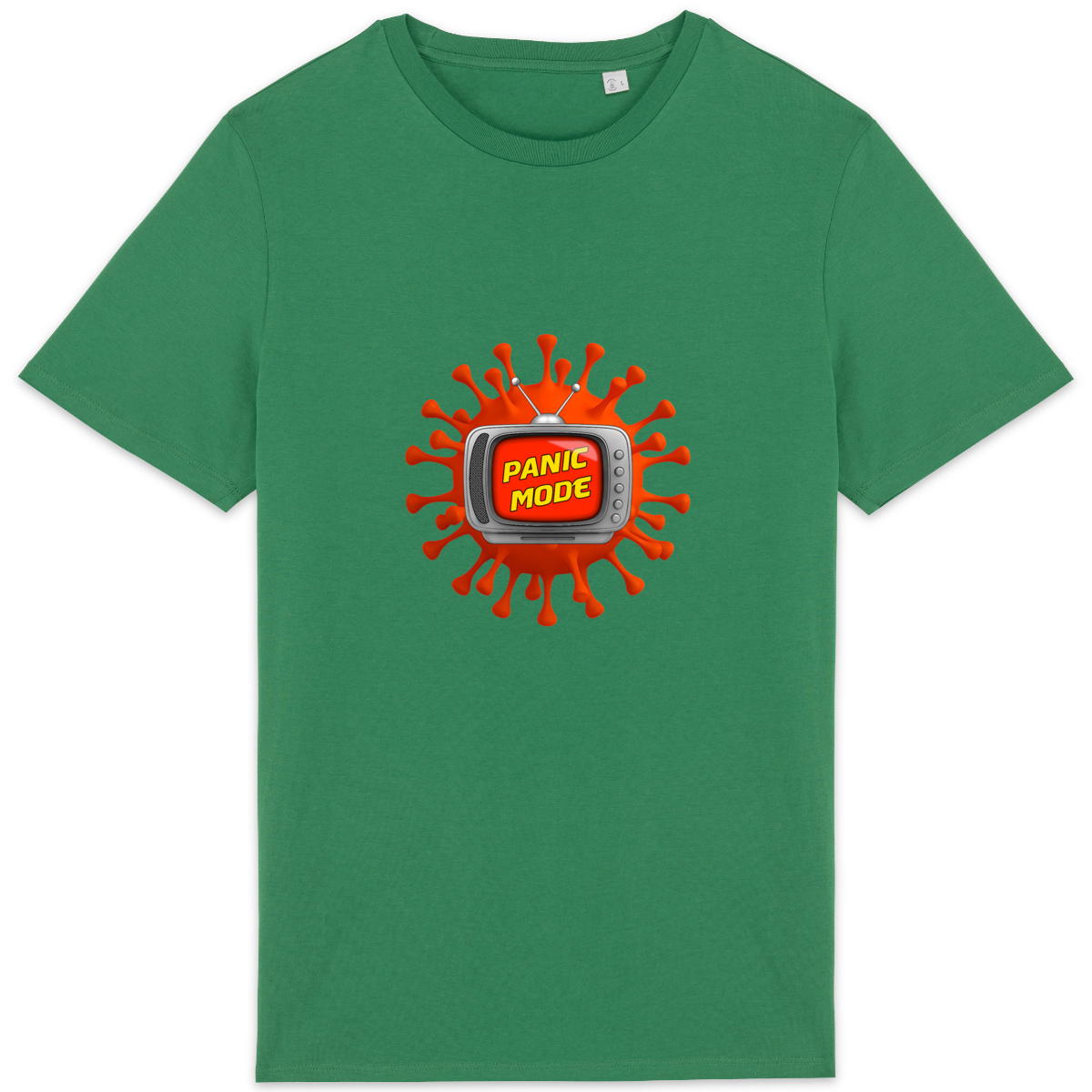 Image back ❀ T-Shirt Mi-Léger Unisexe ~Premium ✦ PANIC MODE [🌐 FR] ✨