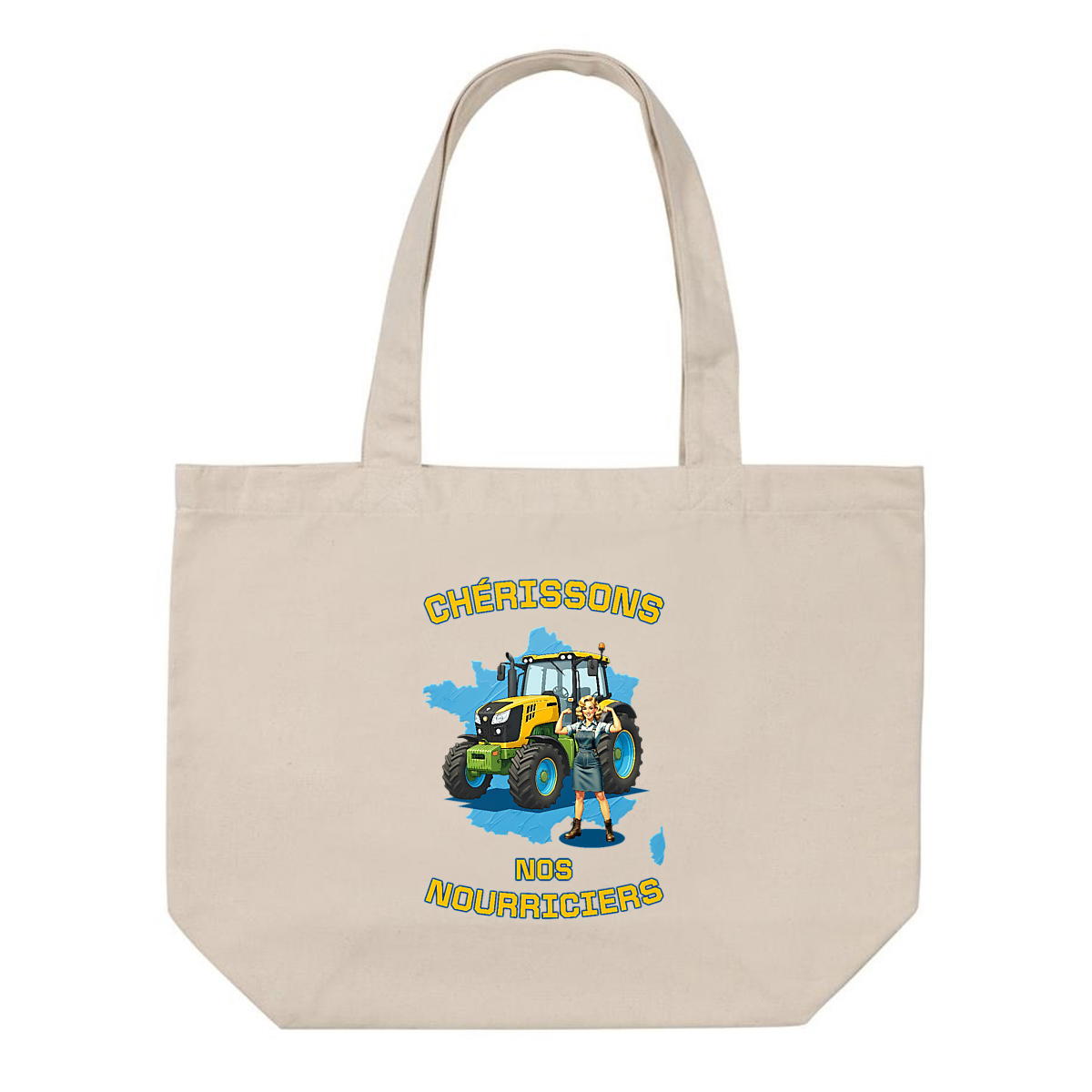 Image front ❀ Shopping Bag ~Premium+ ✧ SOUTENONS NOS FERMES [🌐 FR] ✨