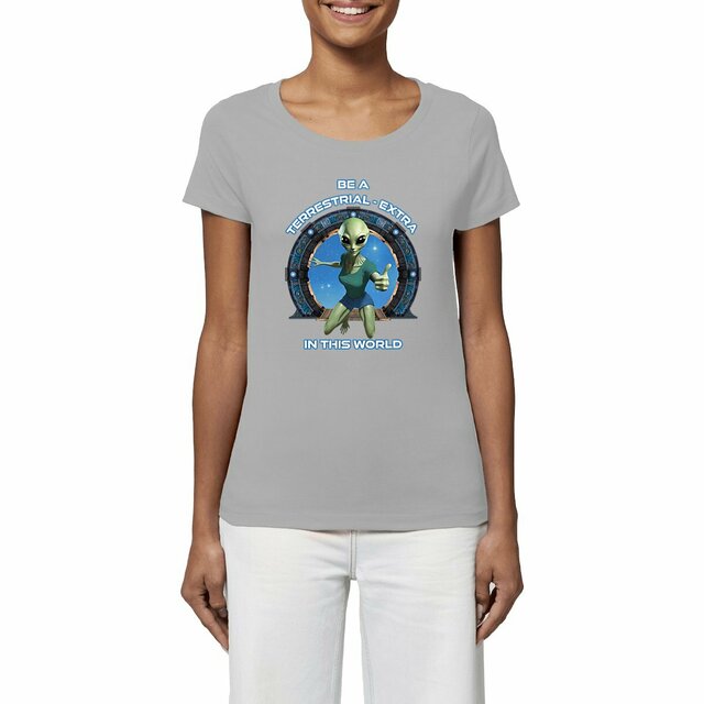 Image front ❀ T-Shirt Léger Femme ~Premium ✦ ZETA (ALIEN) [🌐 EN] ✨