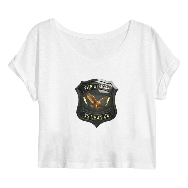 Image back ❀ Crop Top Léger Femme ~Premium+ ✦ THE STORM IS UPON US [🌐 EN] ✨