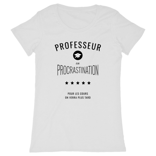 Image back ❀ T-Shirt Léger Classique Femme ~Change ✦ PROCRASTINATION [🌐 FR] ✨