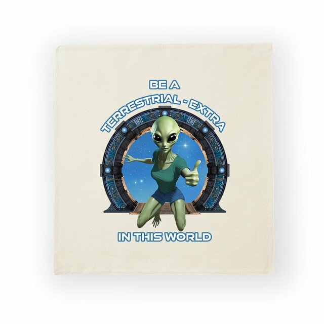 Image back ❀ Housse de coussin ~Premium+ ✦ ZETA (ALIEN) [🌐 EN] ✨