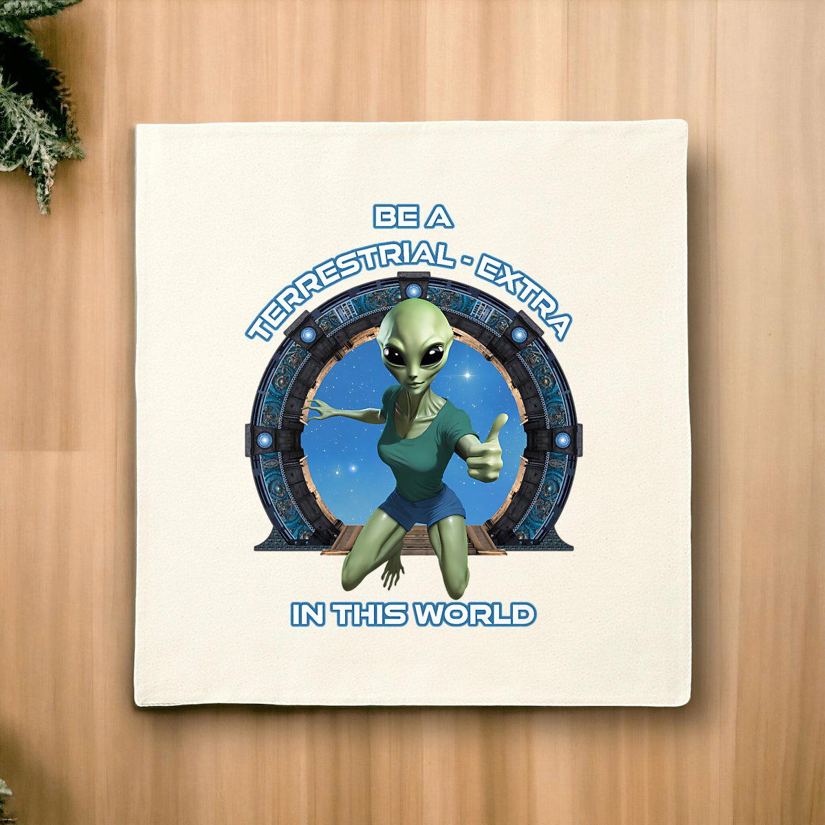 Image front ❀ Housse de coussin ~Premium+ ✦ ZETA (ALIEN) [🌐 EN] ✨