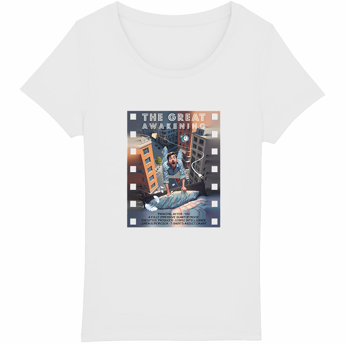 Image back ❀ T-Shirt Léger Femme ~Premium ✦ THE GREAT AWAKENING [🌐 EN] ✨