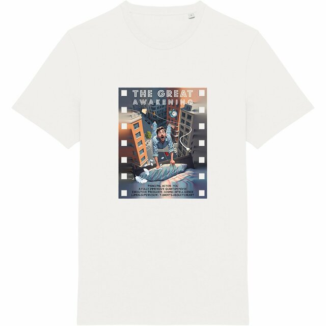 Image back ❀ T-Shirt Unisexe Mi-Épais Made in Portugal ✦ THE GREAT AWAKENING [🌐 EN] ✨